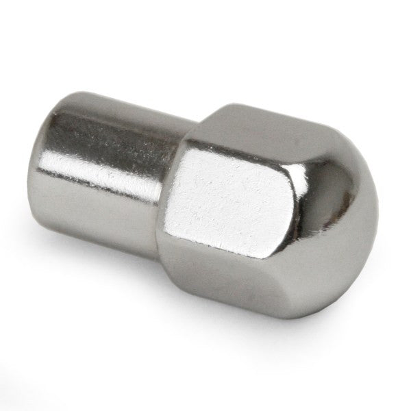 7/16" Chrome Mag Lug Nut 20 TPI Thread Pitch 1.45" Depth, 10 Pack - Moore Parts