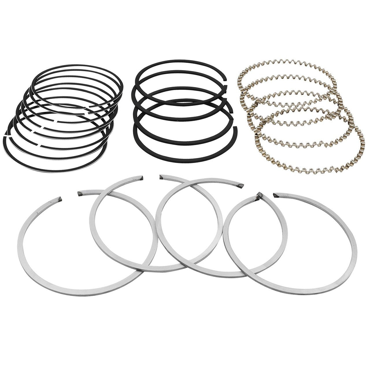 85.5mm Hastings Piston Rings For 1600cc Vw Air - cooled Engines. 2X2X5 - Moore Parts