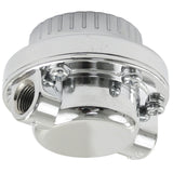 Adjustable Chrome Fuel Pressure Regulator 1 - 5 PSI, 1/8" NPT Thread - Moore Parts