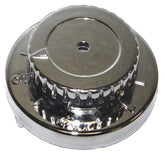 Adjustable Chrome Fuel Pressure Regulator 1 - 5 PSI, 1/8" NPT Thread - Moore Parts