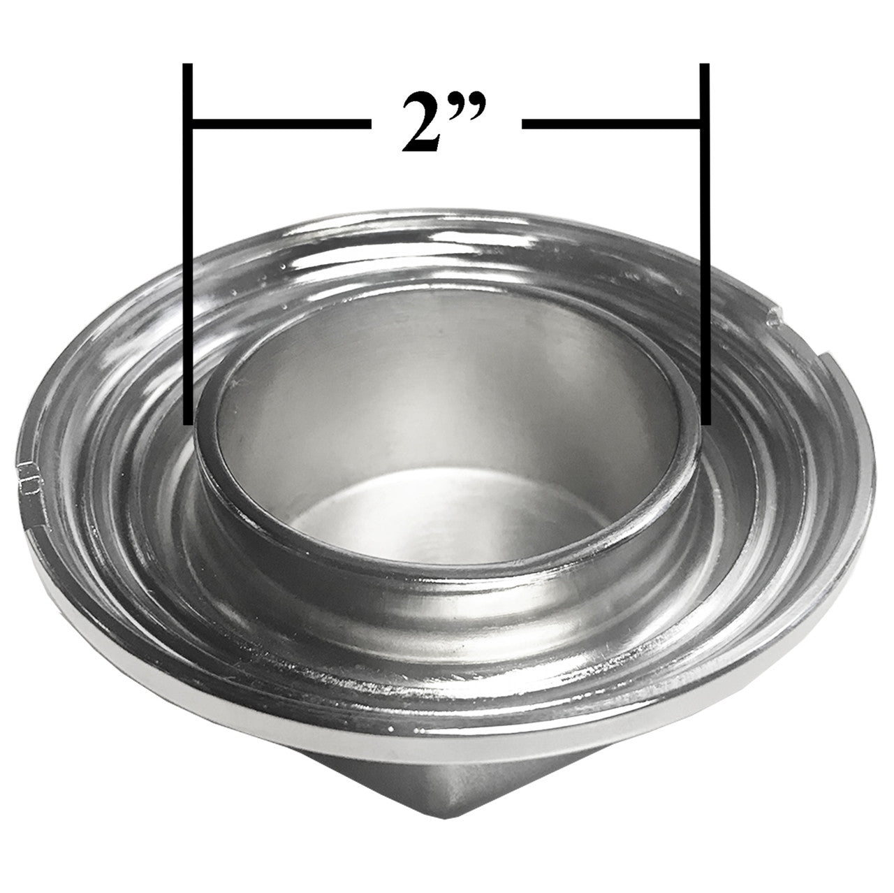 Aluminum Wheel Cap For Dune Buggy Spindle Mount Wheel, Pair - Moore Parts