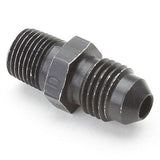 An Hose Adapter Fitting - Male 1/8" NPT To Male 4 / Straight - Black - Moore Parts