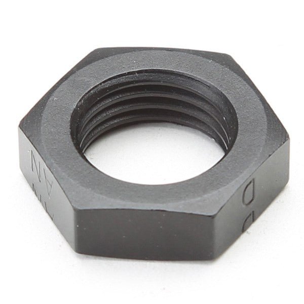 An Nut For - 4 Bulk Head Adapter Fitting - Black, Each - Moore Parts