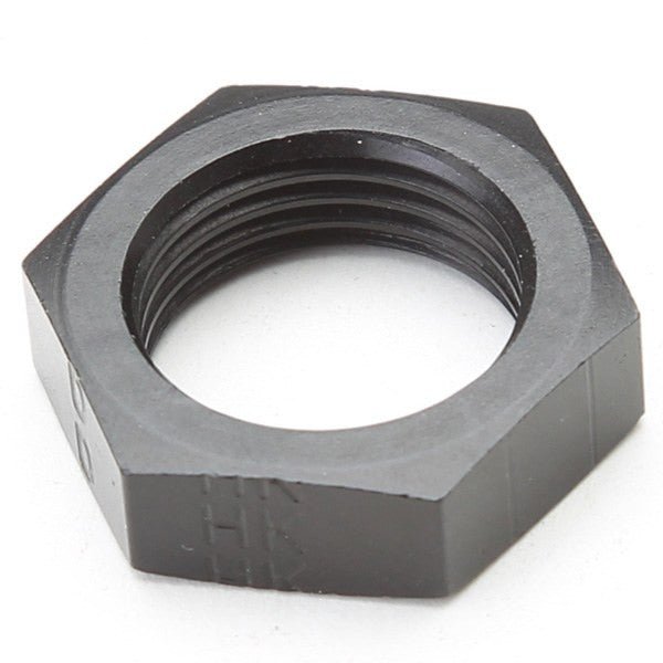 An Nut For - 8 Bulk Head Adapter Fitting - Black, Each - Moore Parts