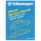 Bentley Shop Manual For Type 1 Bug & Ghia 1966 - 1969 Air - cooled Volkswagens - Moore Parts