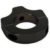 Black Aluminum Clamp Bracket With 3/8" - 16 Thread For 1 - 1/2" Tube - Moore Parts