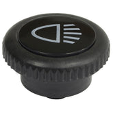 Black Dash Headlight Knob For Classic Vw Bug, Ghia, Type 2 Bus, Type 3 1968 - 1972 - Moore Parts