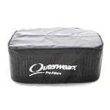 Black Outerwear Prefilter Rectangular 4.5" X 7" X 2" 10 - 1036 - 01 - Moore Parts