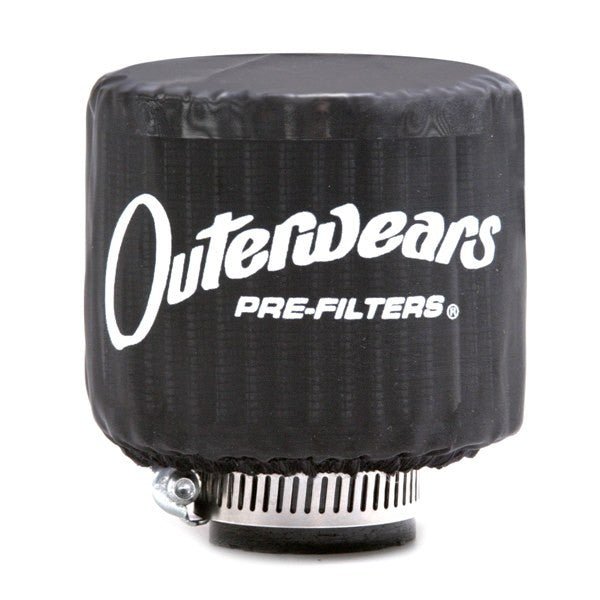 Black Outerwear Prefilter With Top Round 3" Diameter 10 - 1100 - 01 - Moore Parts