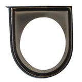 Black Under Dash 1 Hole Gauge Panel For 2 - 1/16" Gauges - Moore Parts