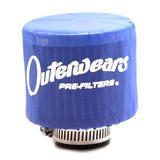 Blue Outerwear Prefilter With Top Round 3" Diameter 10 - 1100 - 02 - Moore Parts