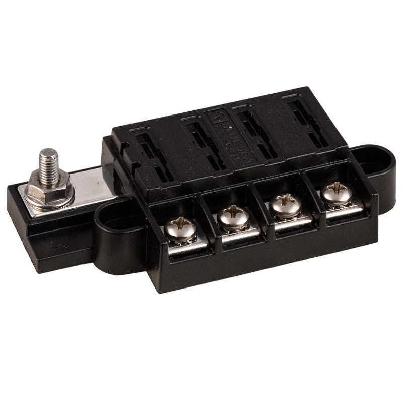 Blue Sea 5045 Atc Compact Fuse Block With Cover, 4 Circuit 19 - 142 - Moore Parts