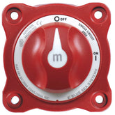 Blue Sea Red Battery Cut - Off Switch Single Battery Operation K4 - 16 - 125 - Moore Parts