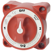 Blue Sea Red Battery Selector Switch AFD Single - Dual Battery Operation 16 - 128 - Moore Parts