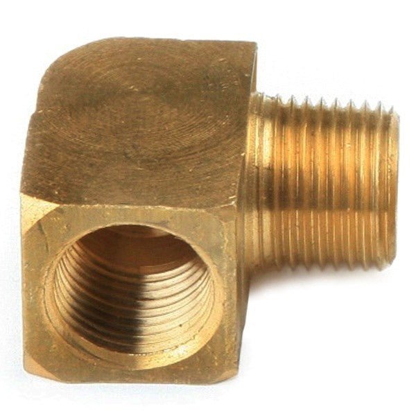 Brass 90 Degree Fitting 1/4" Male NPT X 1/4" Female NPT - Moore Parts