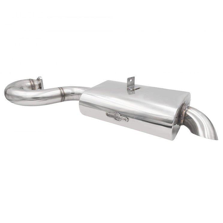 BUGPACK Stainless Steel 1 - 5/8" Merged Racing Exhaust Header W/Mondo Muffler - Moore Parts