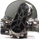 Chrome Mad Dog Design Pulley Guard For Air - cooled Vw Baja Bug, Sandrail - Moore Parts