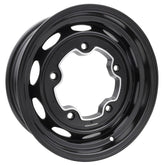 Empi 10 - 1175 Vintage 190 Black Aluminum Vw Wheel, 5X205 15"X5.5" Wide - Moore Parts