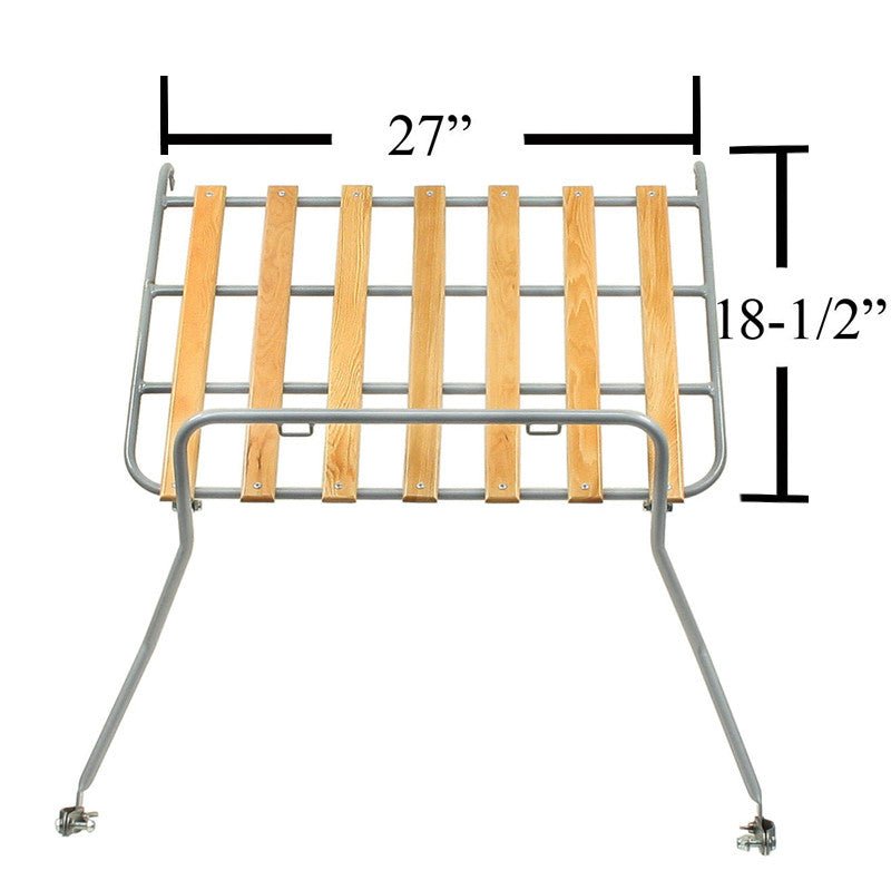 Empi 15 - 2014 Classic Vw Bug Rear Deck Lid Storage Rack Fits 1949 - 1967 - Moore Parts