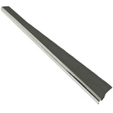 Empi 15 - 3019 Billet Vw Bug Running Boards, Gloss Black/Polished Ribs - Edge, Pair - Moore Parts