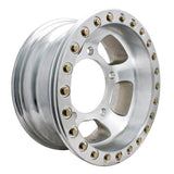 Empi 15" X 7" Vw Bug 5 Lug Race - Trim Off Road Bead - Lock Wheel / Polished Ring - Moore Parts