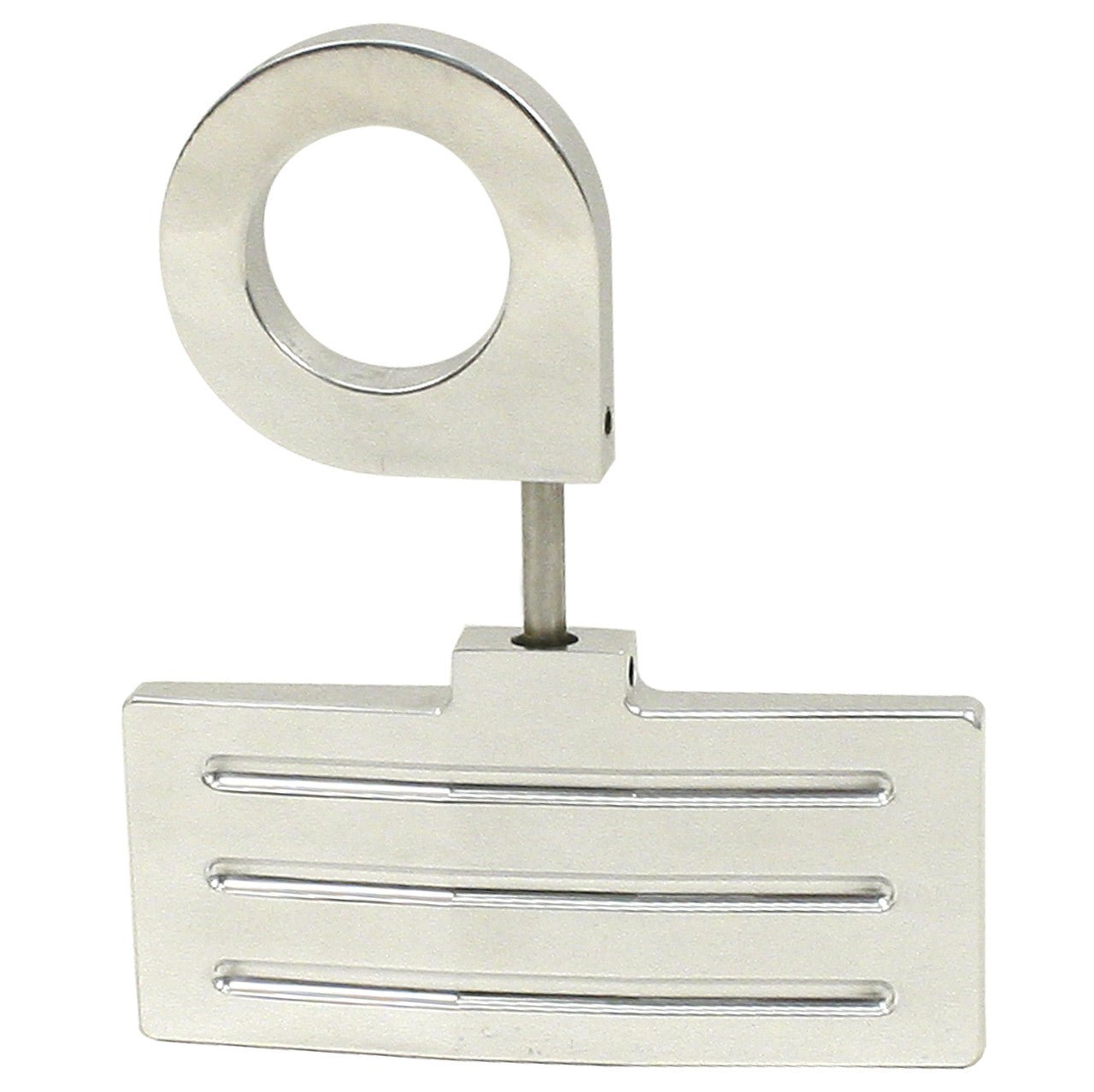 Empi 16 - 2047 Polished Aluminum Rear View Mirror, Clamp On 1 - 1/2" Tube - Moore Parts