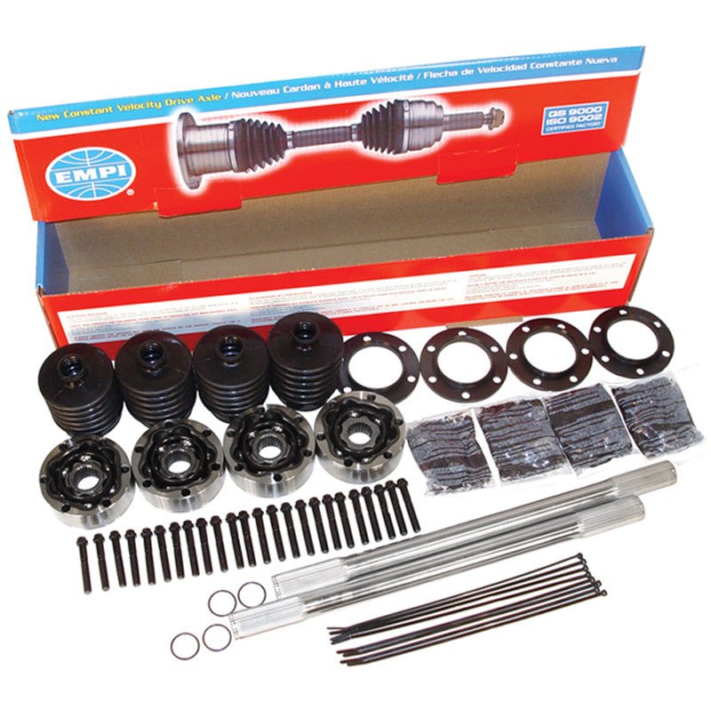 Empi 16 - 2240 Dune Buggy - Baja Bug Axle Kit VW Bus CV Joint 16 - 1/4" 33 Spline Axle - Moore Parts