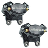 Empi 16 - 2526 - B Vw Bug, Ghia Black Wilwood 2 Piston Caliper Set W/Pads, Pair - Moore Parts