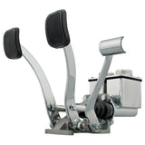 Empi 16 - 2531 Dune Buggy Dual Pedal Assembly W/Throttle, 3/4" Clutch X 7/8" Brake - Moore Parts
