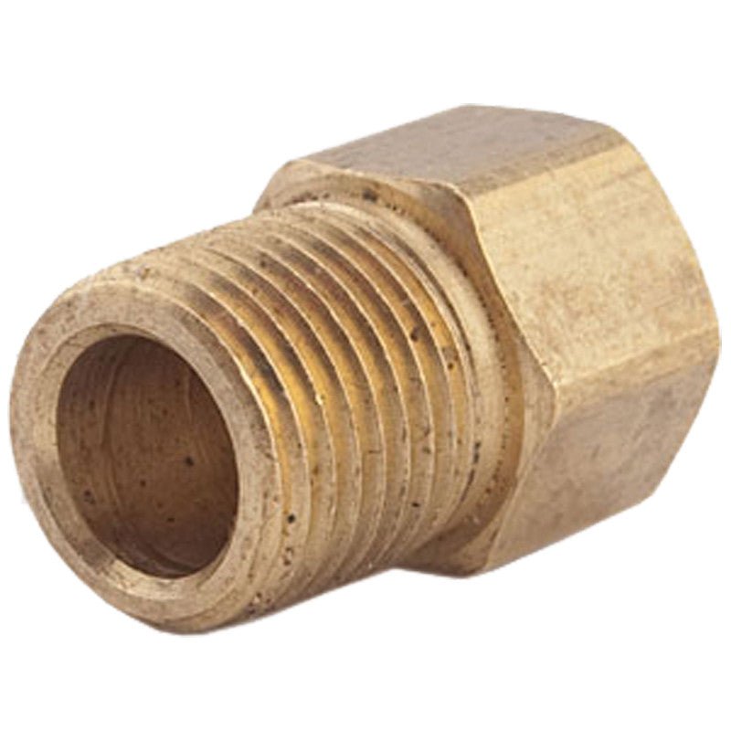 Empi 16 - 2550 Brass Brake Line Fittings 1/8" NPT Male X 3/16" Female Set Of 6 - Moore Parts