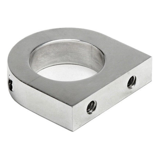 Empi 16 - 7008 Polished Aluminum Clamp Bracket With 1/4" - 20 Thread For 1 - 1/4" Tube - Moore Parts