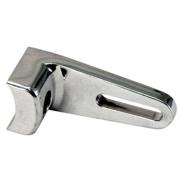 Empi 16 - 8585 Polished Aluminum Radius Base Bracket Mounts F/Panel Mirrors, Pair - Moore Parts