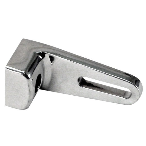 Empi 16 - 8587 Polished Aluminum Flat Base Bracket Mounts For Panel Mirrors, Pair - Moore Parts