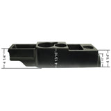 Empi 16 - 9550 Black Plastic Vw Center Console With Cup Holder & Compartments - Moore Parts