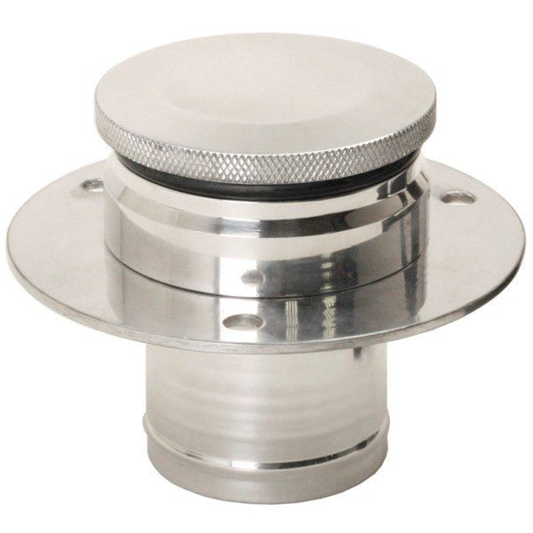 Empi 17 - 2530 Aluminum Fuel Tank Filler Neck, Gas Cap And Weld - On Steel Bracket - Moore Parts