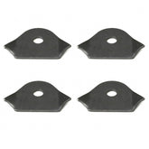 Empi 17 - 2722 Large Light Mounting Tab 1/2" Hole, 4 Pack - Moore Parts