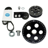 Empi 17 - 2911 Serpentine Belt Black Pulley System For Air - cooled Vw Engines - Moore Parts