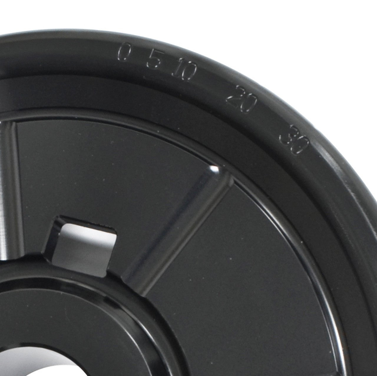 Empi 18 - 1063 Stock Design Aluminum Vw Crankshaft Pulley, Black Anodized - Moore Parts