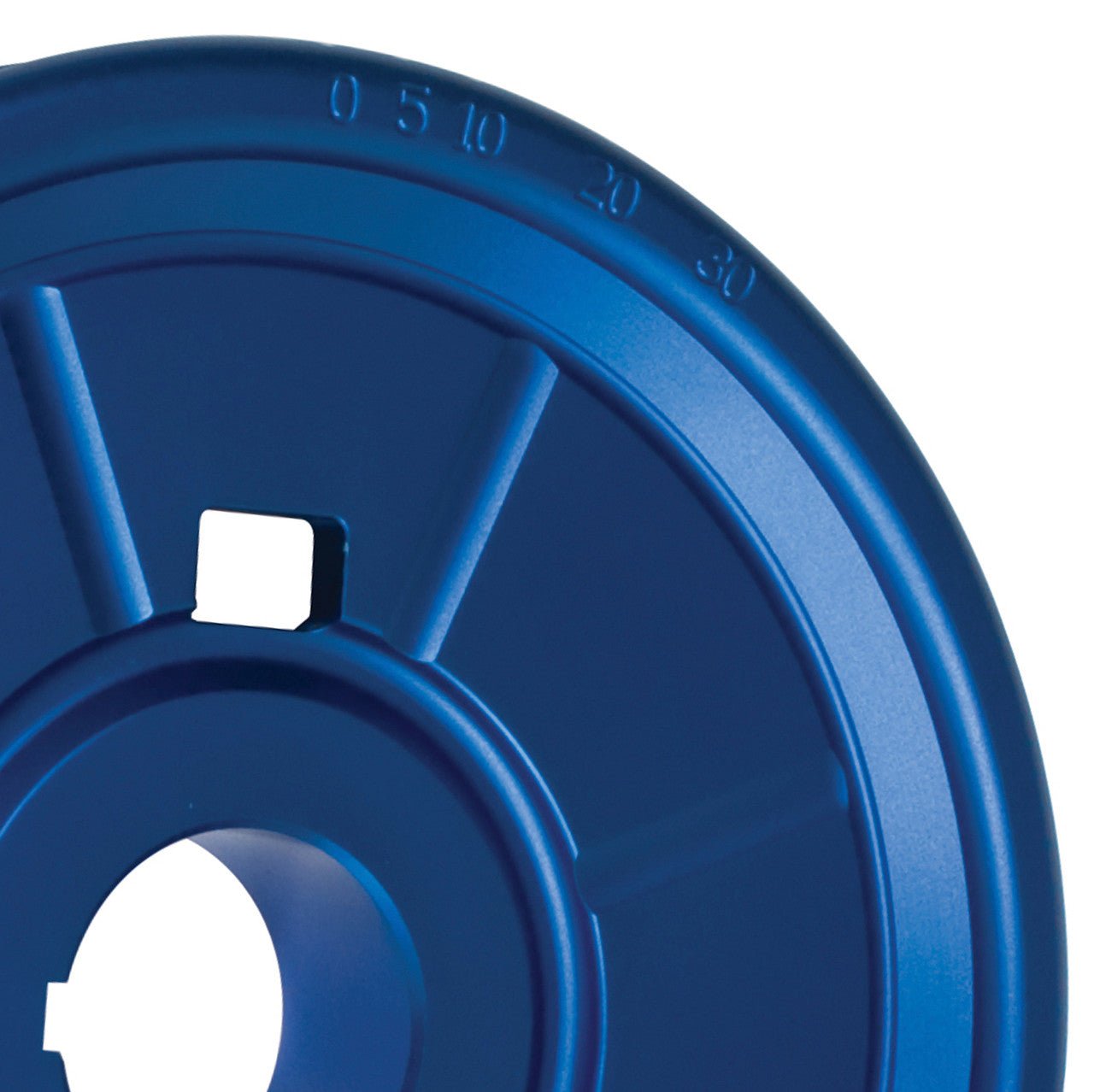 Empi 18 - 1072 Stock Design Aluminum Vw Crankshaft Pulley, Blue Anodized - Moore Parts