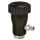 Empi 18 - 1097 Black Vented Vw Oil Filler w/Screw On Cap/Fits Air - cooled Vw Engine - Moore Parts