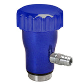 Empi 18 - 1098 Blue Vented Vw Oil Filler w/Screw On Cap/Fits Air - cooled Vw Engine - Moore Parts