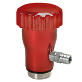 Empi 18 - 1099 Red Vented Vw Oil Filler w/Screw On Cap/Fits Air - cooled Vw Engine - Moore Parts