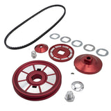 Empi 18 - 1116 Vw Bug Crankshaft Pulley Kit, Red Anodized W/Timing Marks - Moore Parts