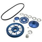 Empi 18 - 1118 Vw Bug Crankshaft Pulley Kit, Blue Anodized W/Timing Marks - Moore Parts