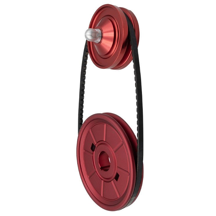 Empi 18 - 1126 Vw Bug Crankshaft Pulley Kit, Red Anodized W/Timing Marks - Moore Parts
