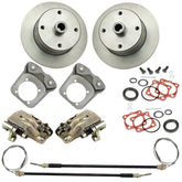 Empi 22 - 2871 - F Vw Bug Rear Disc Brake Kit 1973 - 1979, 4 Lug Vw Pattern - Moore Parts