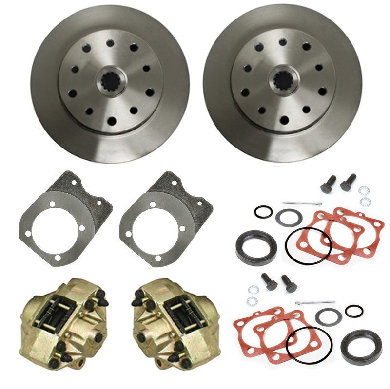 Empi 22 - 2910 - F Vw Bug Rear Disc Brake Kit 1958 - 1967, 5 Lug Porsche/Chevy Pattern - Moore Parts