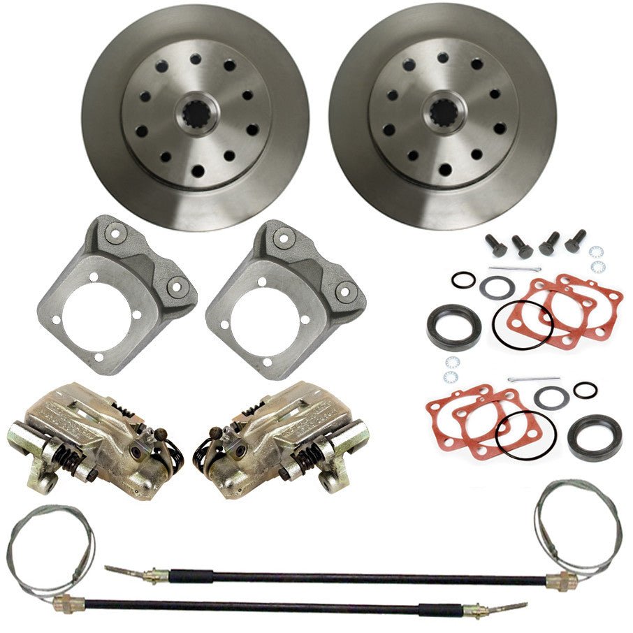 Empi 22 - 2912 - F Vw Bug Rear Disc Brake Kit 1958 - 1967, 5 Lug Porsche/Chevy Pattern - Moore Parts