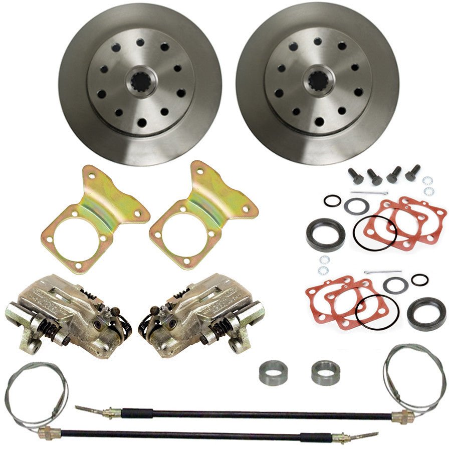 Empi 22 - 2914 Vw Bug Rear Disc Brake Kit 1973 - 1979, 5 Lug Porsche/Chevy Pattern - Moore Parts