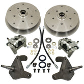 Empi 22 - 2925 Vw Bug Drop Spindle Front Disc Brakes 1949 - 65, 5 Lug Vw & Porsche - Moore Parts